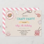 Uitnodiging voor kunstambachtslieden (Voorkant / Achterkant)