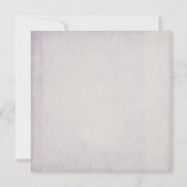 Uitnodiging voor Lavender Torn Edge (Achterkant)