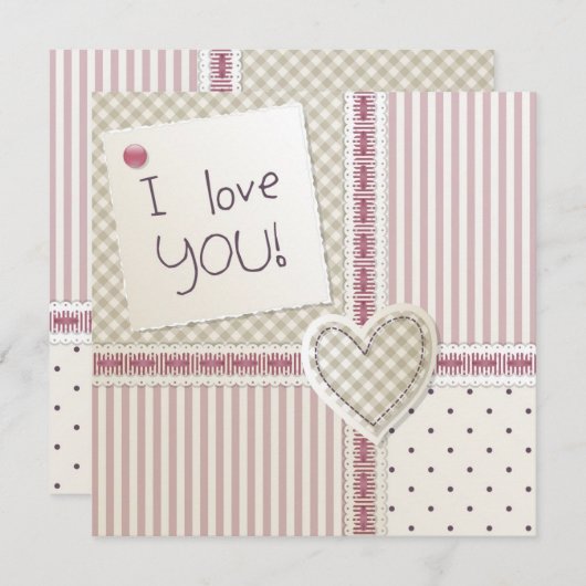 Uitnodiging voor lieve schat (Voorkant / Achterkant)