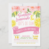 Uitnodiging voor limonade (Voorkant)