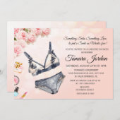 Uitnodiging voor lingerie bruidsfeest (Voorkant / Achterkant)