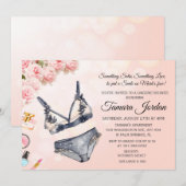 Uitnodiging voor lingeriefeestje (Voorkant / Achterkant)