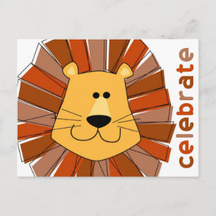 Uitnodiging voor Lion Post Kaart