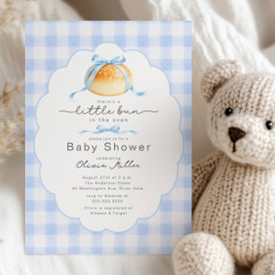 Uitnodiging voor Little Bun in the Oven Jongens Ba