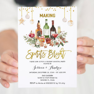 Uitnodiging voor 'Making Spirits Bright' Kerstfees