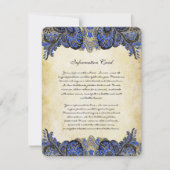 Uitnodiging voor marinescheepvaart en gouden paisl (Voorkant)