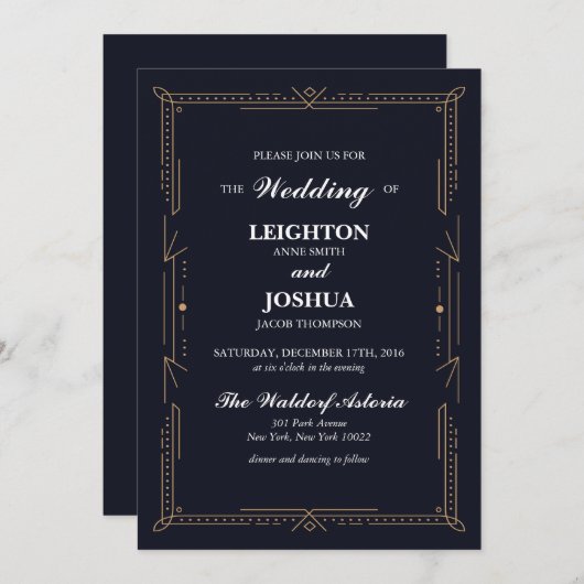 Uitnodiging voor marineslag (Voorkant / Achterkant)