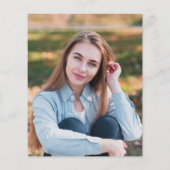 Uitnodiging voor Marsala & Navy afstudeerfeest (Achterkant)