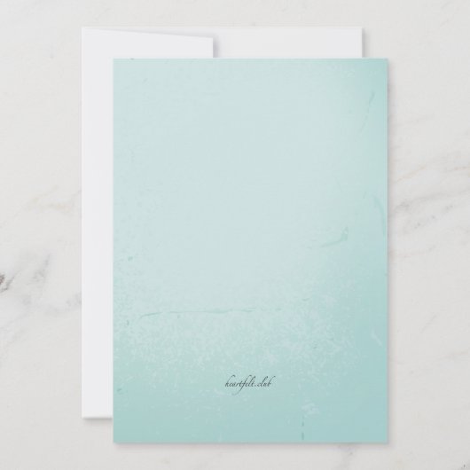 Uitnodiging voor modellen voor mannelijke Mode (Achterkant)