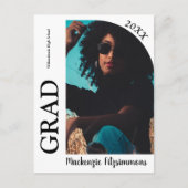 Uitnodiging voor Modern Arch Photo Afstuderen (Voorkant)