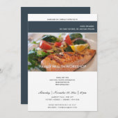 UITNODIGING VOOR MODERN CHIC TRENDY FOTOWERKPLAATS (Voorkant / Achterkant)