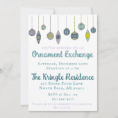 Uitnodiging voor Modern Chique Sieraaduitwisseling (Voorkant)