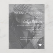 Uitnodiging voor moderne fotograduatie (Voorkant)