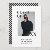 Uitnodiging voor moderne fototypografie (Voorkant / Achterkant)