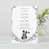 Uitnodiging voor motorfietsen (Staand voorkant)