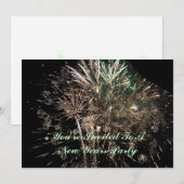 Uitnodiging voor nieuwe jaren (Voorkant / Achterkant)