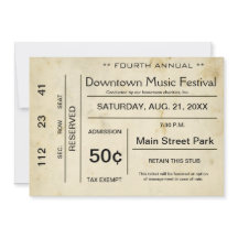 Uitnodiging voor noodlijdend  entertainment