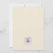 Uitnodiging voor Nurse Medallion (Achterkant)