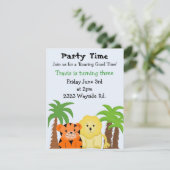 Uitnodiging voor oerwouden (Staand voorkant)