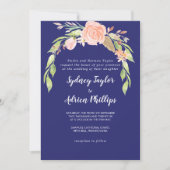 Uitnodiging voor officiële bruiloft van de marine (Voorkant)