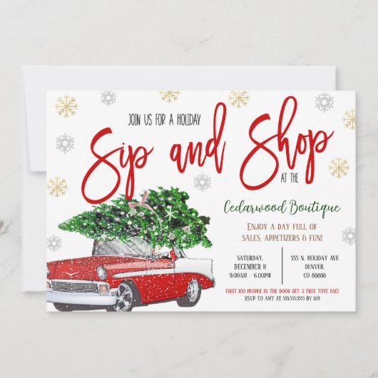 Uitnodiging voor opening van de zitting (Voorkant)