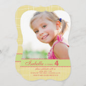 Uitnodiging voor ophaalsticks (Voorkant / Achterkant)