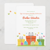 Uitnodiging voor Paasdag (Voorkant / Achterkant)