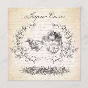  uitnodiging voor paaskippen