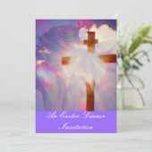 Uitnodiging voor paasmakerij - Religie (Staand voorkant)