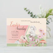 Uitnodiging voor Pasen (Staand voorkant)