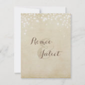 Uitnodiging voor perkamentvonk (Voorkant)