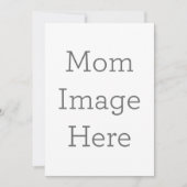 Enkele uitnodiging, Maat: 12,7  x 17,8 cm, Papier: Signature Mat, Enveloppen: Wit (Voorkant)