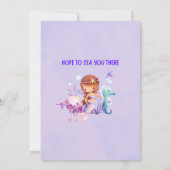 Uitnodiging voor persoonlijke feestdag (Achterkant)