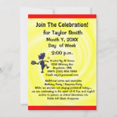 Uitnodiging voor Pickleball Party (Achterkant)