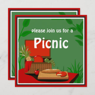 Uitnodiging voor Picnic Basket