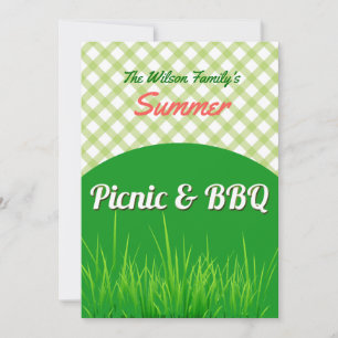 Uitnodiging voor Picnic en BBQ