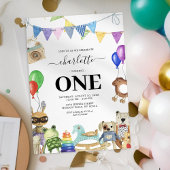 Uitnodiging voor Playdate 1e verjaardagsfeestje