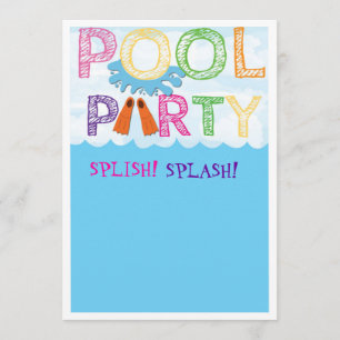 Uitnodiging voor poolpartijen