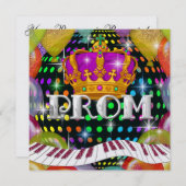 Uitnodiging voor prom - SRF Invitati (Voorkant / Achterkant)