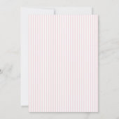 Uitnodiging voor pyjama en Prosecco bruidsdouche (Achterkant)