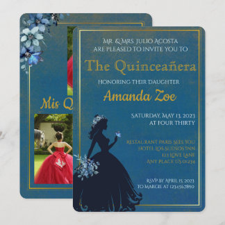 Uitnodiging voor Quinceañera
