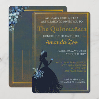 Uitnodiging voor Quinceañera