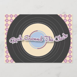 Uitnodiging voor recordpartijen van 1950