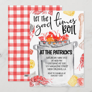 Uitnodiging voor rivierkreeft koken