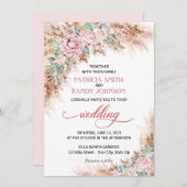 Uitnodiging voor Roos-weddenschap (Voorkant / Achterkant)