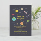 Uitnodiging voor ruimtelementen (Staand voorkant)