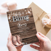 Uitnodiging voor Rustic Cowboy Boots en Bling Fees