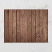 Uitnodiging voor Rustieke Groene Levendviering (Achterkant)