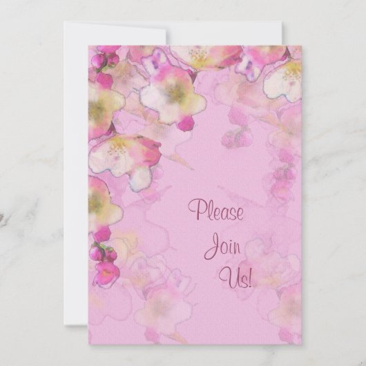 Uitnodiging voor Sakura Wedding (Voorkant)