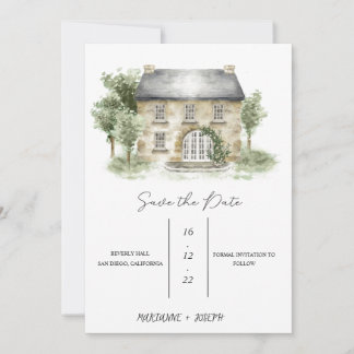 UITNODIGING VOOR SAVE THE DATE BIJ DE LOCATIE SCHI